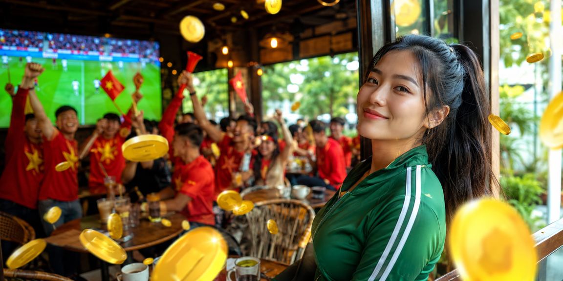 Người xem bóng đá tại Buôn Ma Thuột bên ly cà phê Việt Nam